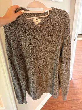 Mode of One Gray Marled Crewneck Sweater men’s